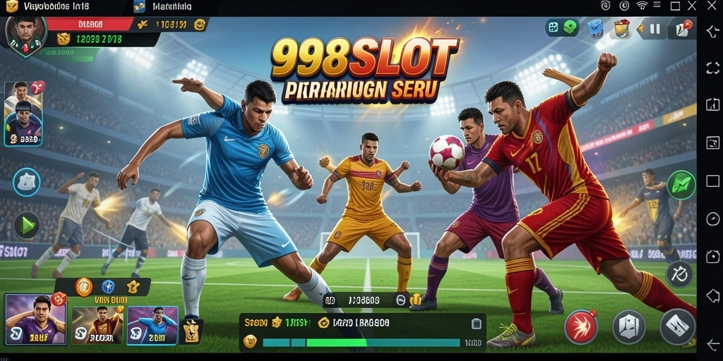 Tampilan gameplay 988SLOT yang mendebarkan dan penuh aksi olahraga.