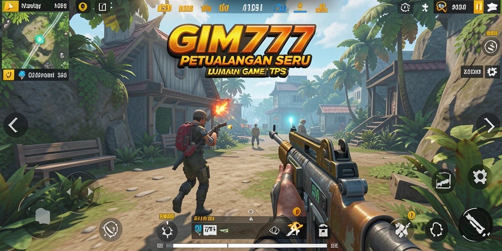 Tangkapan layar epic dari gameplay GIM777 yang mendebarkan.
