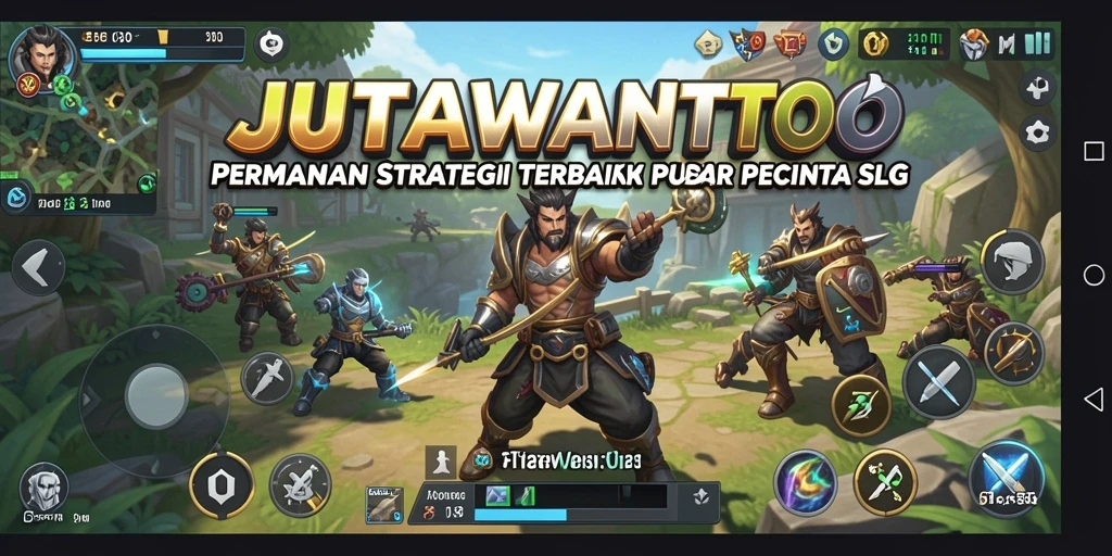 Tampilan menarik gameplay SLG JUTAWANTOTO dalam aksi.
