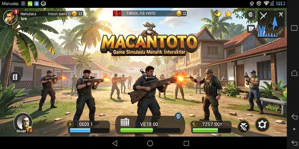 Screenshot dari gameplay MACANTOTO yang menampilkan interaksi seru.