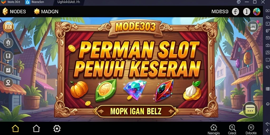 Tampilan gameplay menarik dari permainan Slot MODE303.