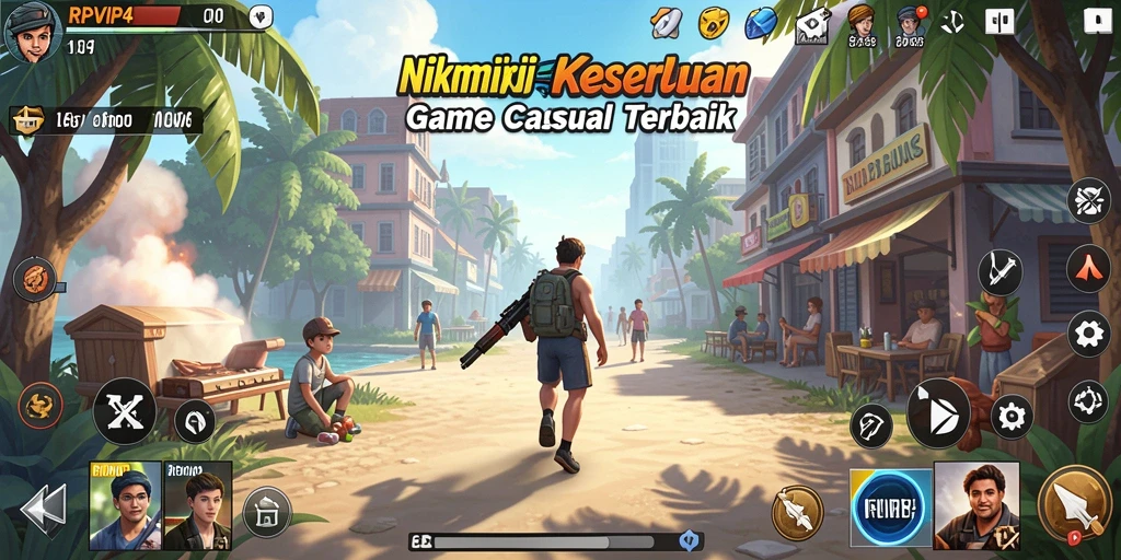 Tampilan gameplay RPVIP4 yang menarik dan penuh warna.