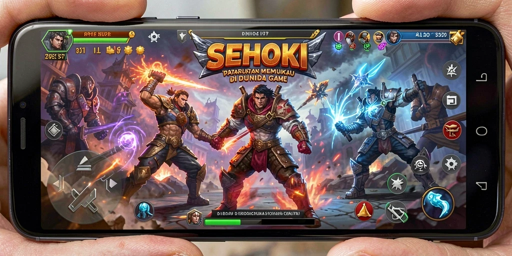 Gameplay SEHOKI yang penuh aksi dan tantangan.