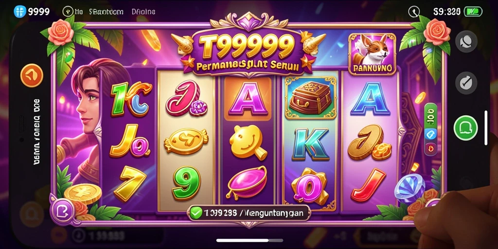 Tampilan gameplay yang seru dan menarik dari T9999.