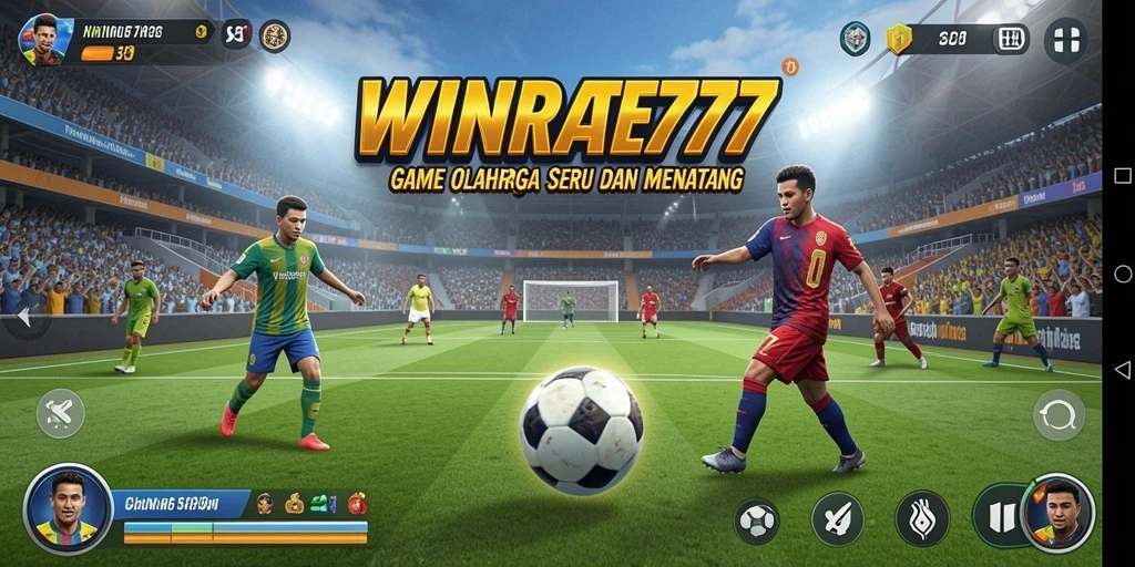 Screenshot gameplay <strong>WINRATE777</strong> yang menunjukkan aksi seru dalam olahraga.